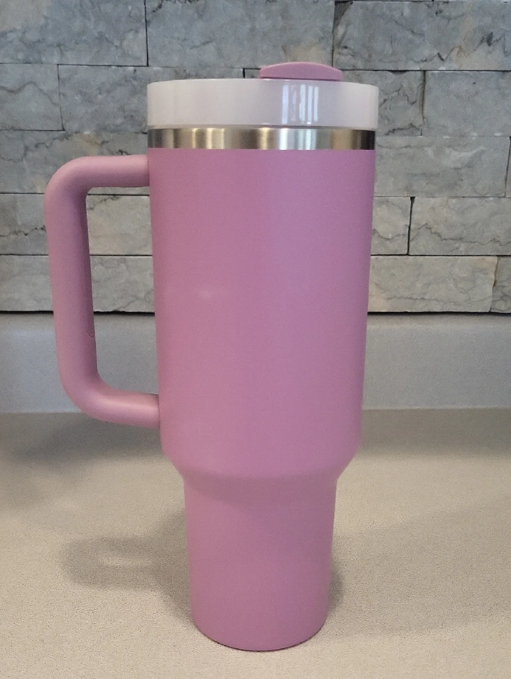 Stanley Lilac Travel 40 oz. Tumbler *No Straw* - Picture 3 of 9
